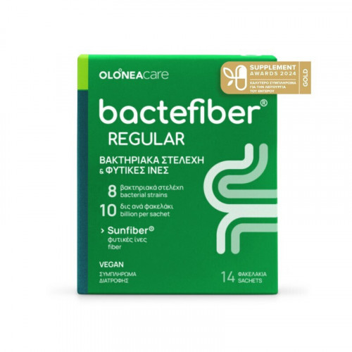 Olonea Bactefiber Regular Ειδικό Συμπλήρωμα Διατροφής 5gr 14 φακελίσκοι