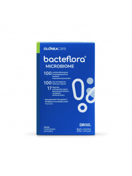 Olonea Bacteflora Microbiome Συμπλήρωμα με Προβιοτικά & Πρεβιοτικά 30 φυτικές κάψουλες