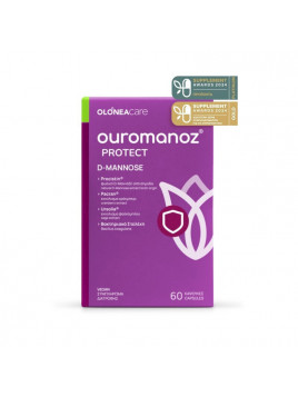 Olonea Ouromanoz Protect D-Mannose Ειδικό Συμπλήρωμα Διατροφής 60 φυτικές κάψουλες