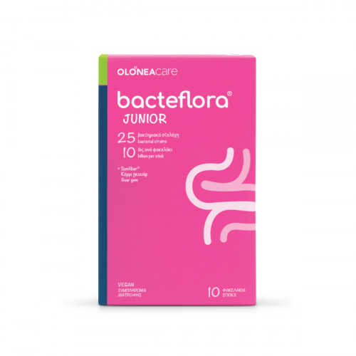 Olonea Bacteflora Junior Συμπλήρωμα με Προβιοτικά για Παιδιά και Βρέφη 10 φακελίσκοι