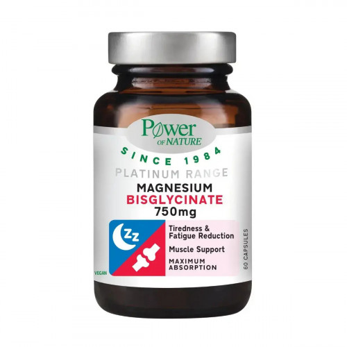 Power Health Magnesium Bisglycinate 750mg 60 κάψουλες