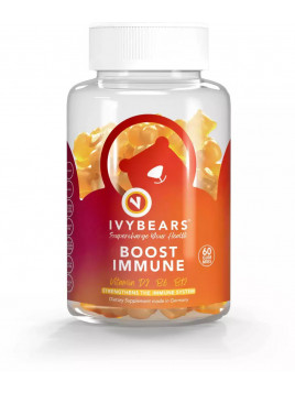 IvyBears Boost Immune Συμπλήρωμα για την Ενίσχυση του Ανοσοποιητικού 60 ζελεδάκια