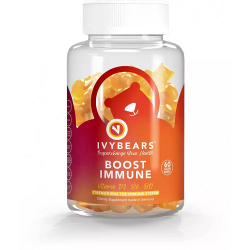 IvyBears Boost Immune Συμπλήρωμα για την Ενίσχυση του Ανοσοποιητικού 60 ζελεδάκια