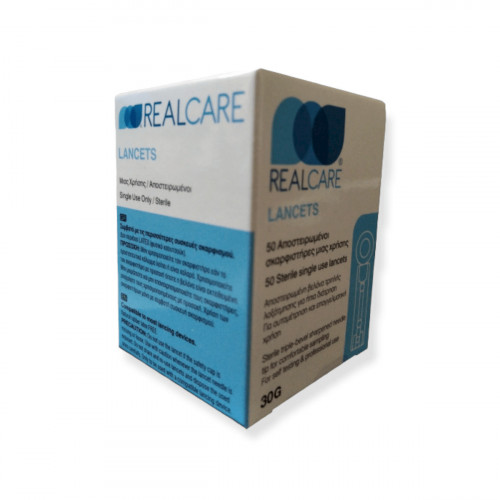 Real Care Σκαρφιστήρες 30G 50τμχ