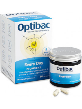 OptiBac Every Day Συμπλήρωμα με Προβιοτικά & Πρεβιοτικά 30 κάψουλες