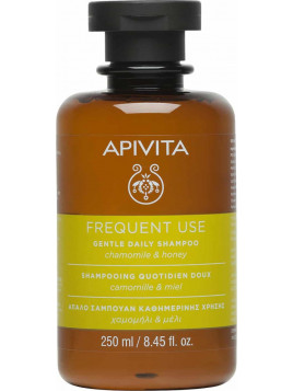 Apivita Frequent Use Chamomile & Honey Σαμπουάν Αναδόμησης/Θρέψης & Ενυδάτωσης για Όλους τους Τύπους Μαλλιών 250ml