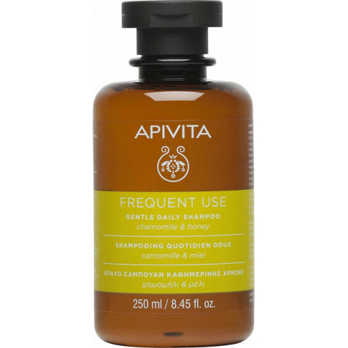 Apivita Frequent Use Chamomile & Honey Σαμπουάν Αναδόμησης/Θρέψης & Ενυδάτωσης για Όλους τους Τύπους Μαλλιών 250ml