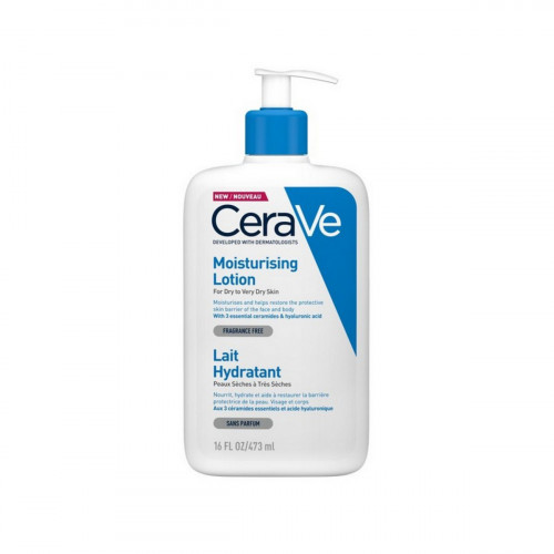 CeraVe Moisturising Ενυδατική Lotion Σώματος με Ceramides για Ξηρές/Πολύ Ξηρές Επιδερμίδες 473ml