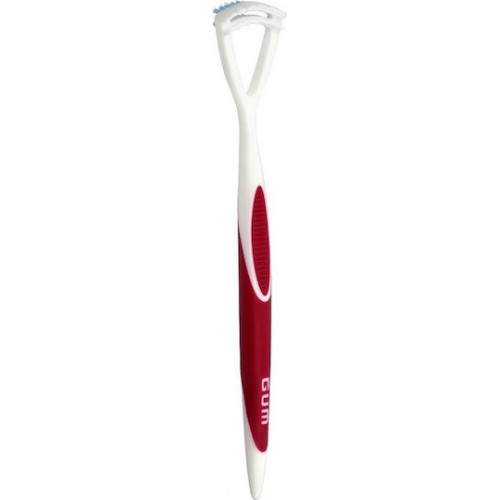 GUM Halicontrol Tongue Cleaner 760 Καθαριστής Γλώσσας για την Κακοσμία 1τμχ Kόκκινο