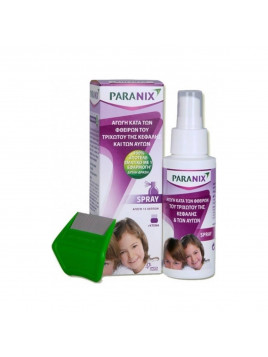 Paranix Lice & Nits Αντιφθειρικό Σετ με Χτενάκι & Λοσιόν σε Spray για Αντιμετώπιση των Ψειρών 100ml
