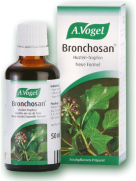A.Vogel Bronchosan Σταγόνες για Ξηρό και Παραγωγικό Βήχα 50ml