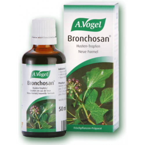A.Vogel Bronchosan Σταγόνες για Ξηρό και Παραγωγικό Βήχα 50ml