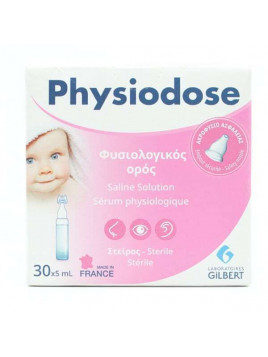 Gilbert Lab Αμπούλες Φυσιολογικού Ορού 30 x 5ml