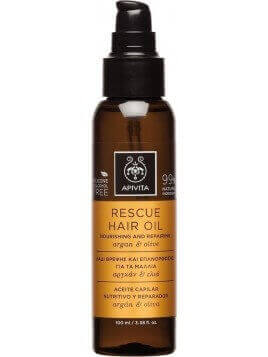 Apivita Rescue Hair Oil Argan & Olive 100ml