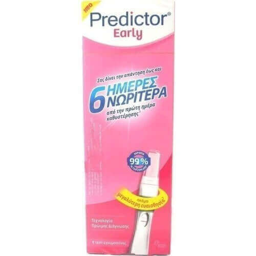 Predictor Early Test 6 Ημέρες Νωρίτερα 1τμχ