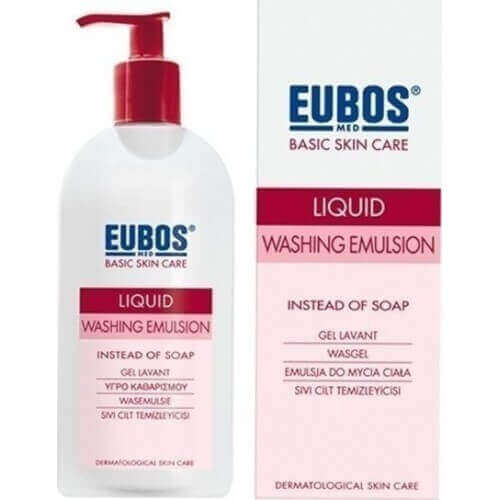 Eubos Red Liquid Washing Emulsion 400ml