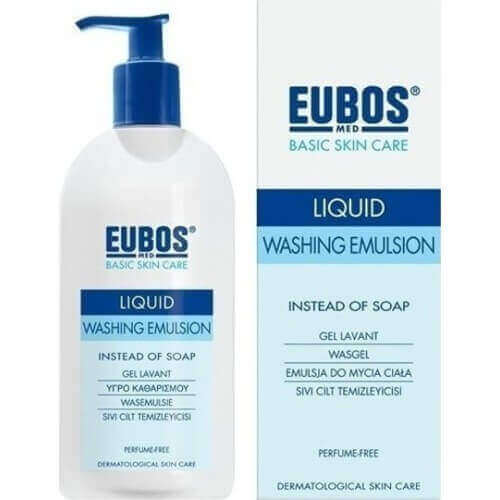 Eubos Blue Liquid Washing Emulsion 400ml